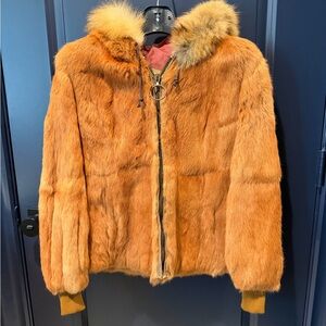 Women's Rabbit Jacket Small Vintage
